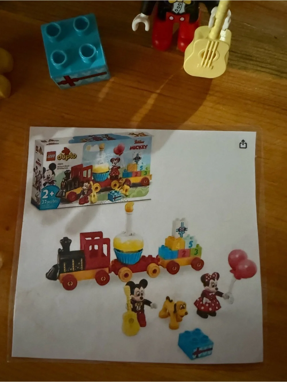 Duplo Lego Mickey’s Birthday Train Set 10941